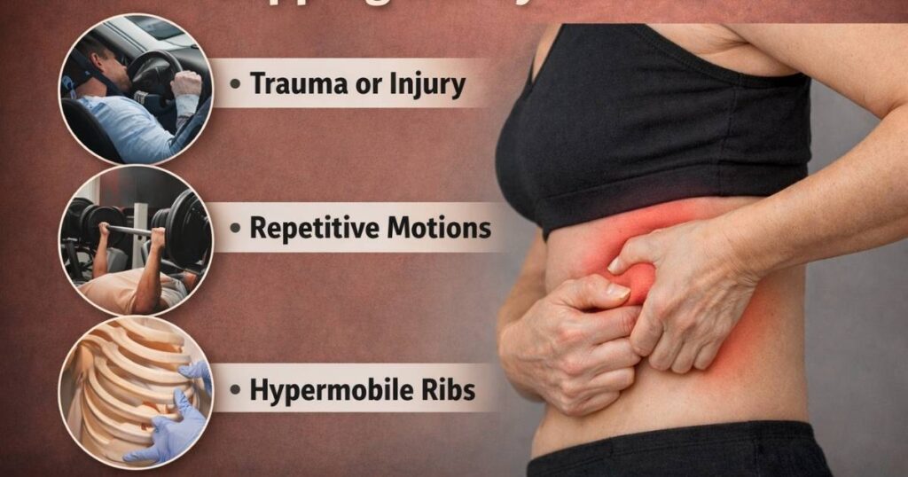 Causes Slipping Rib Syndrome