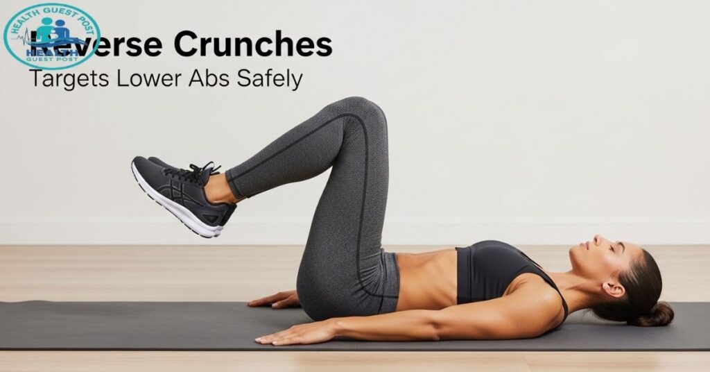 Reverse Crunches (Targets Lower Abs Safely)
